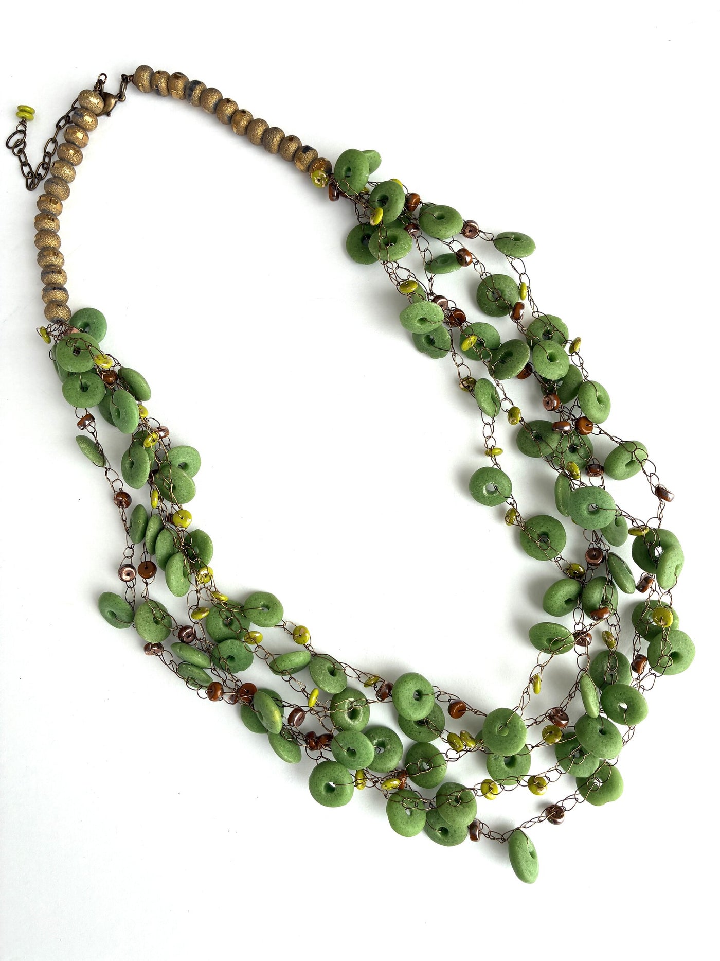 Spring Green Necklace