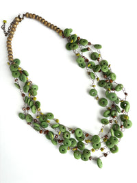 Spring Green Necklace