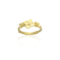 Triple Hydrangeas Branch Ring