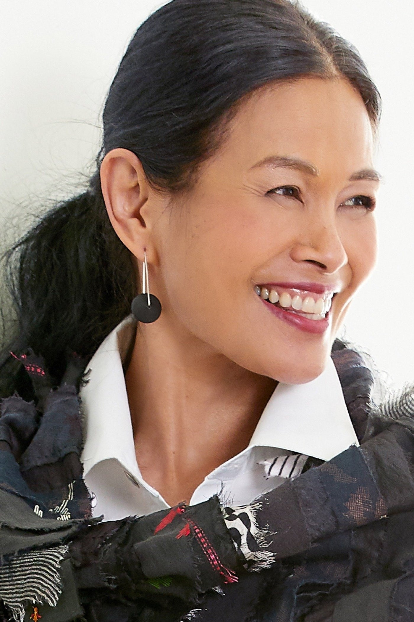 Onyx Abacus Drop Earrings