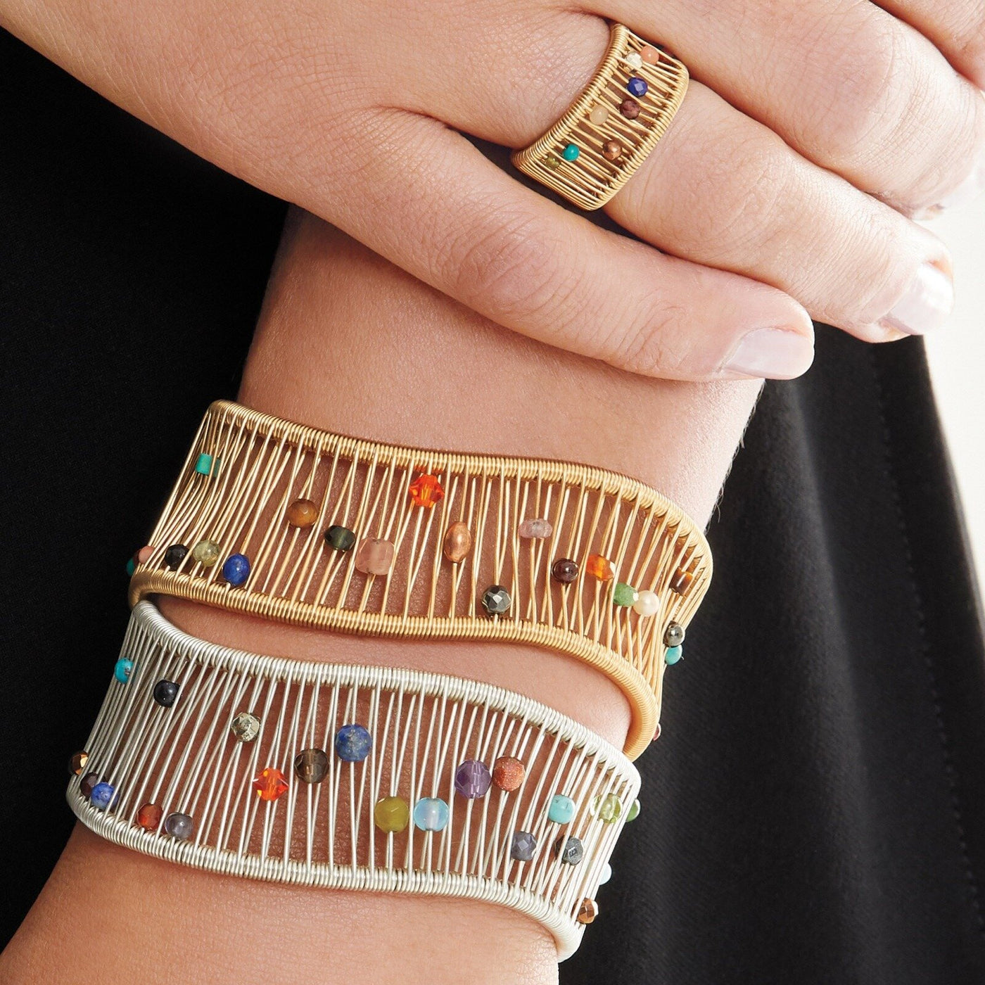 Gold-Filled and sterling silver