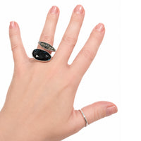Midnight Landscape Ring