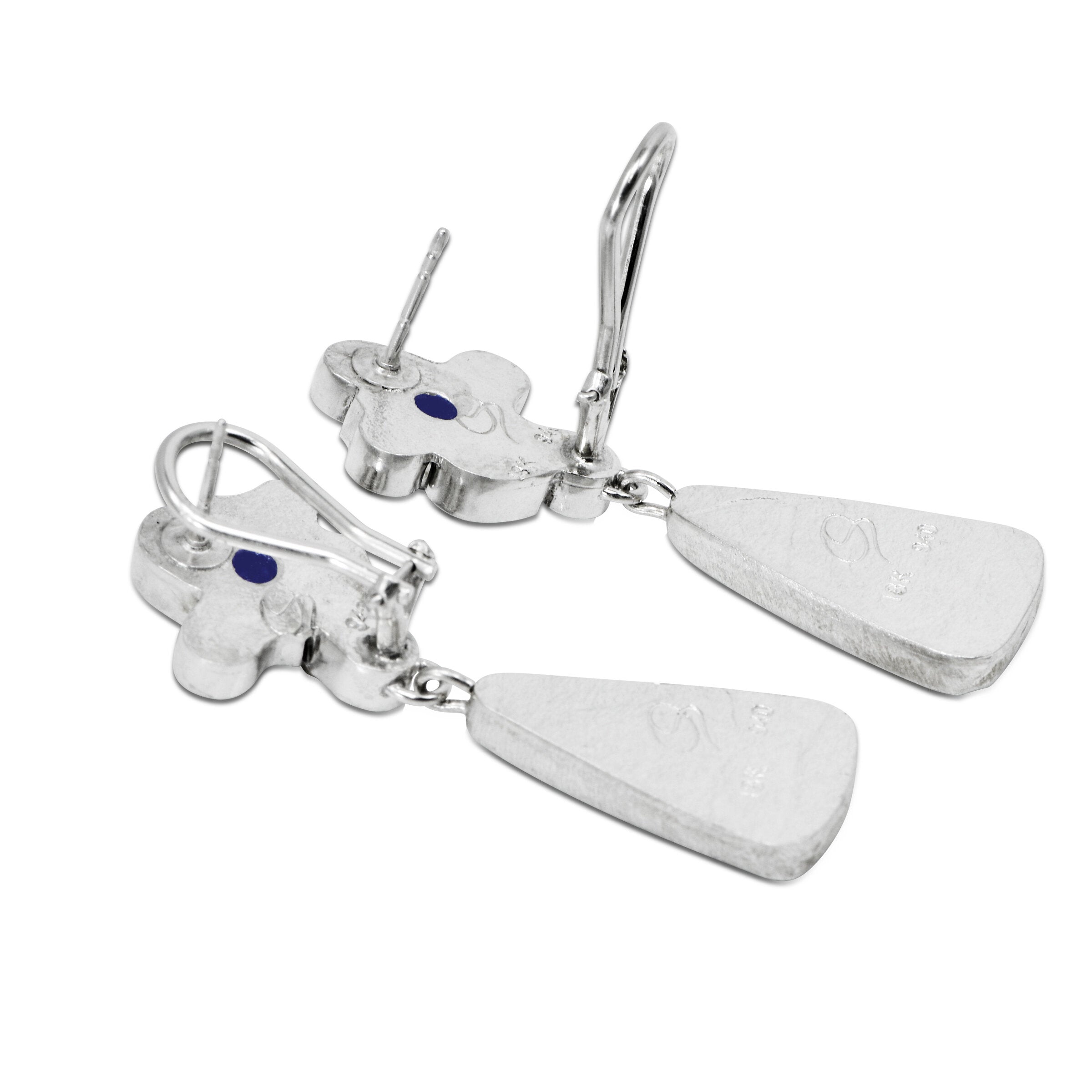 Waterfall Blue Earrings