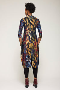 Mosaic Burnout Dress