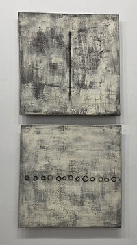Diptych with Wire II