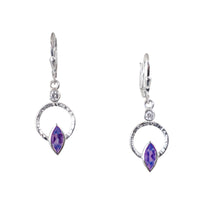 Amethyst with White Topaz Accent