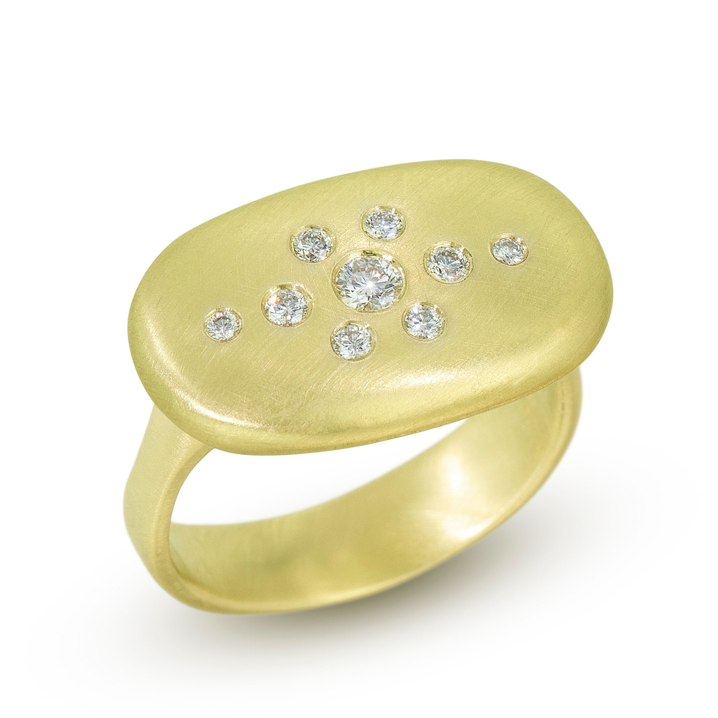 Arun Sawad Ring with Diamonds
