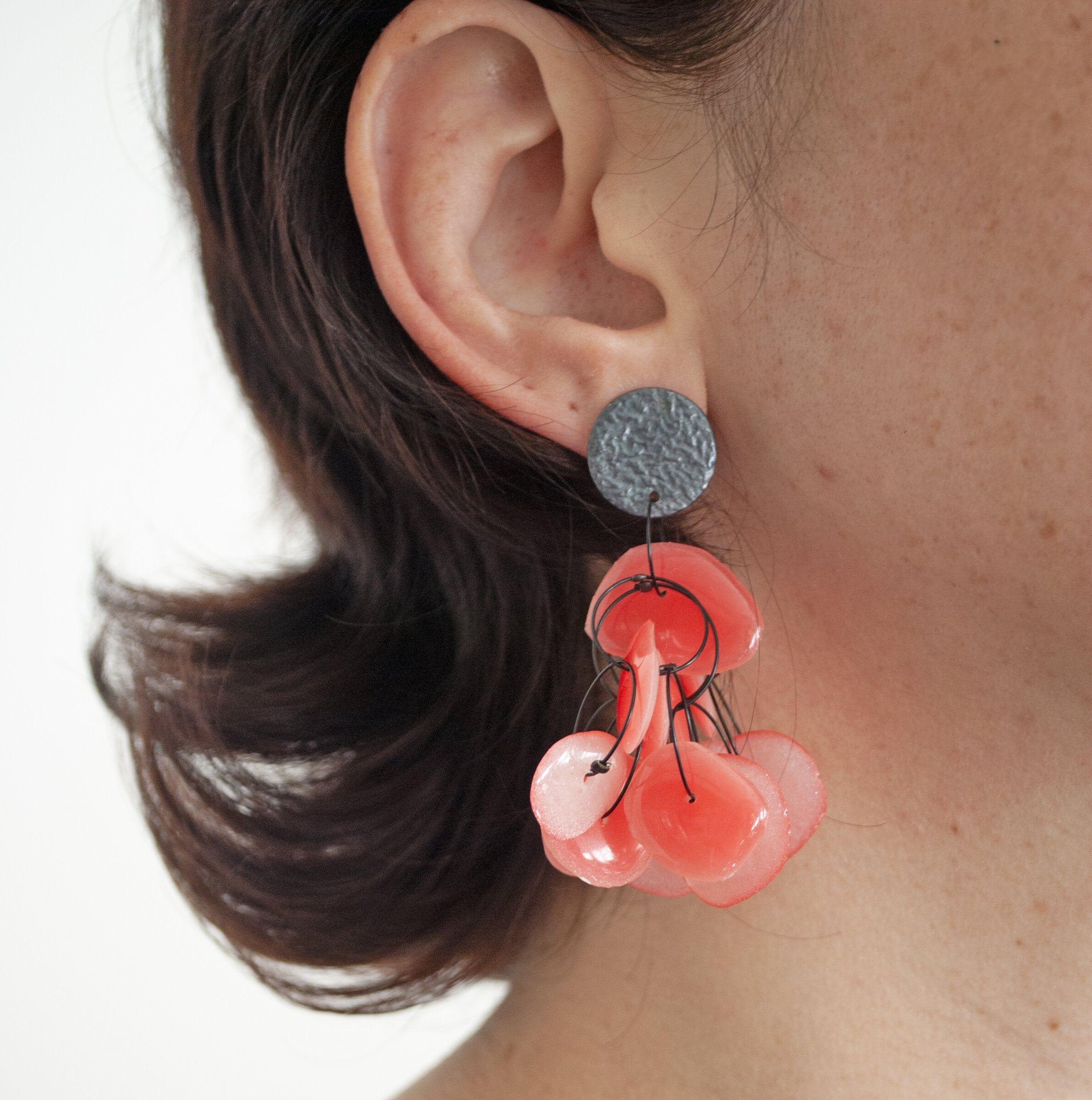 Resin Puddle Earrings