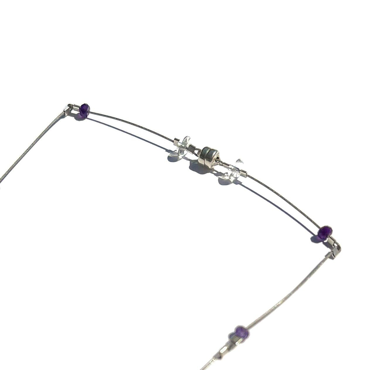 Interlock Tassel Necklace