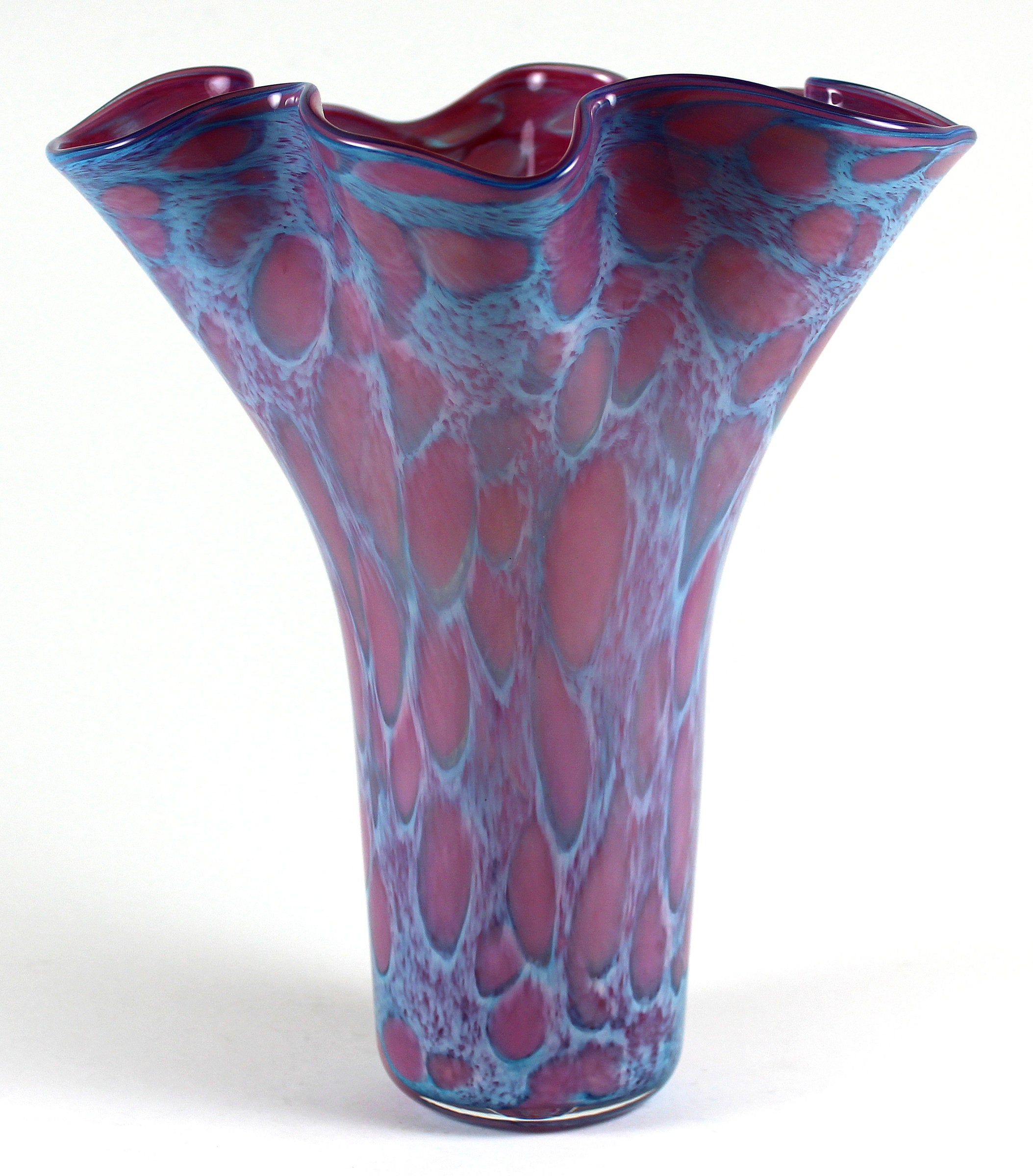 Small, Water Blue & Ruby