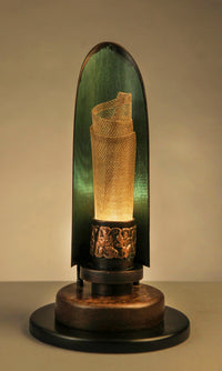 Emerald Glow Table Lamp