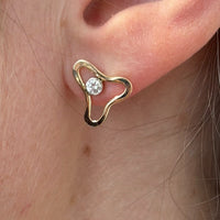 Tidepool Diamond Earrings