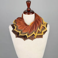 Feather Pleats Scarf