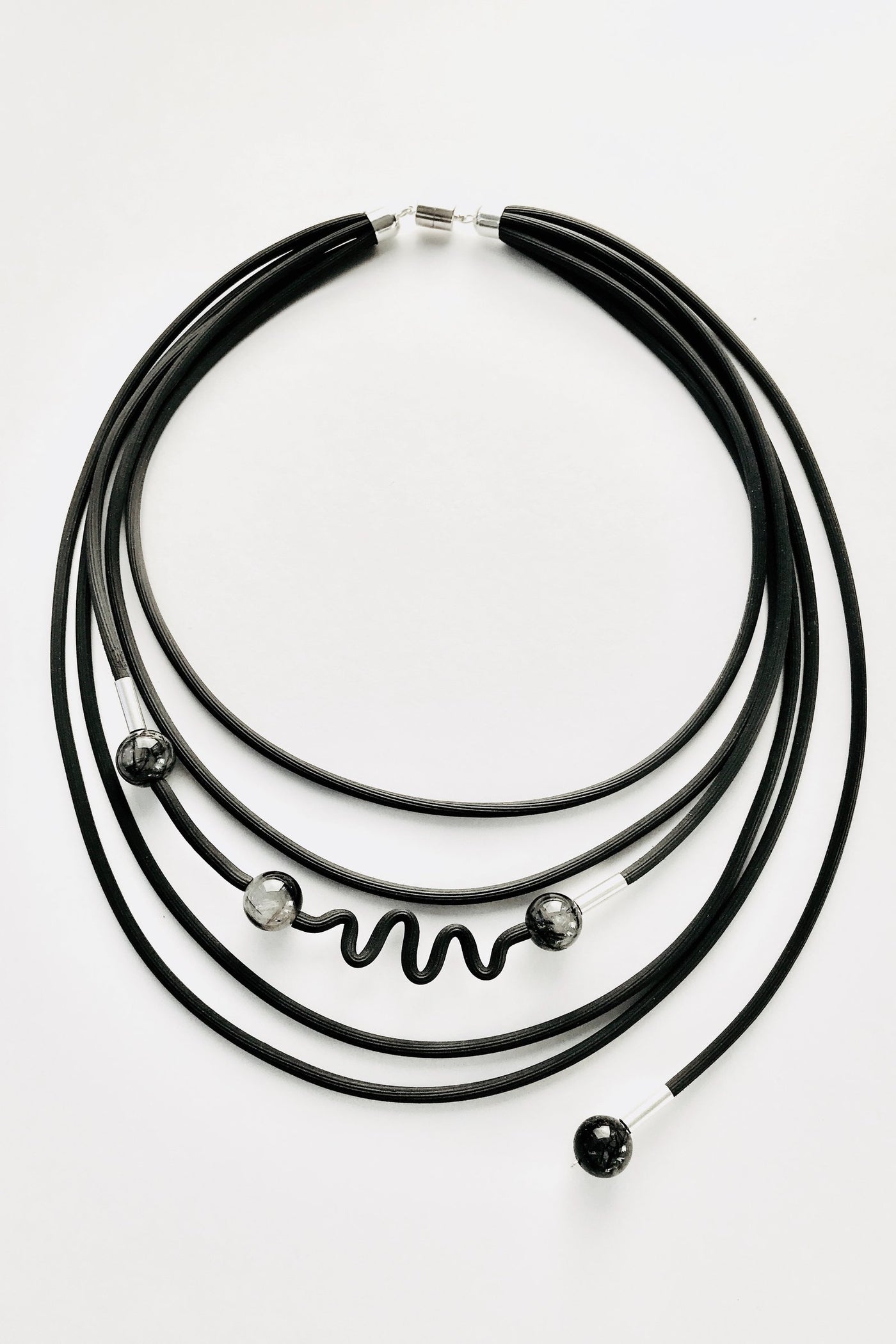 Shades of Gray Necklace