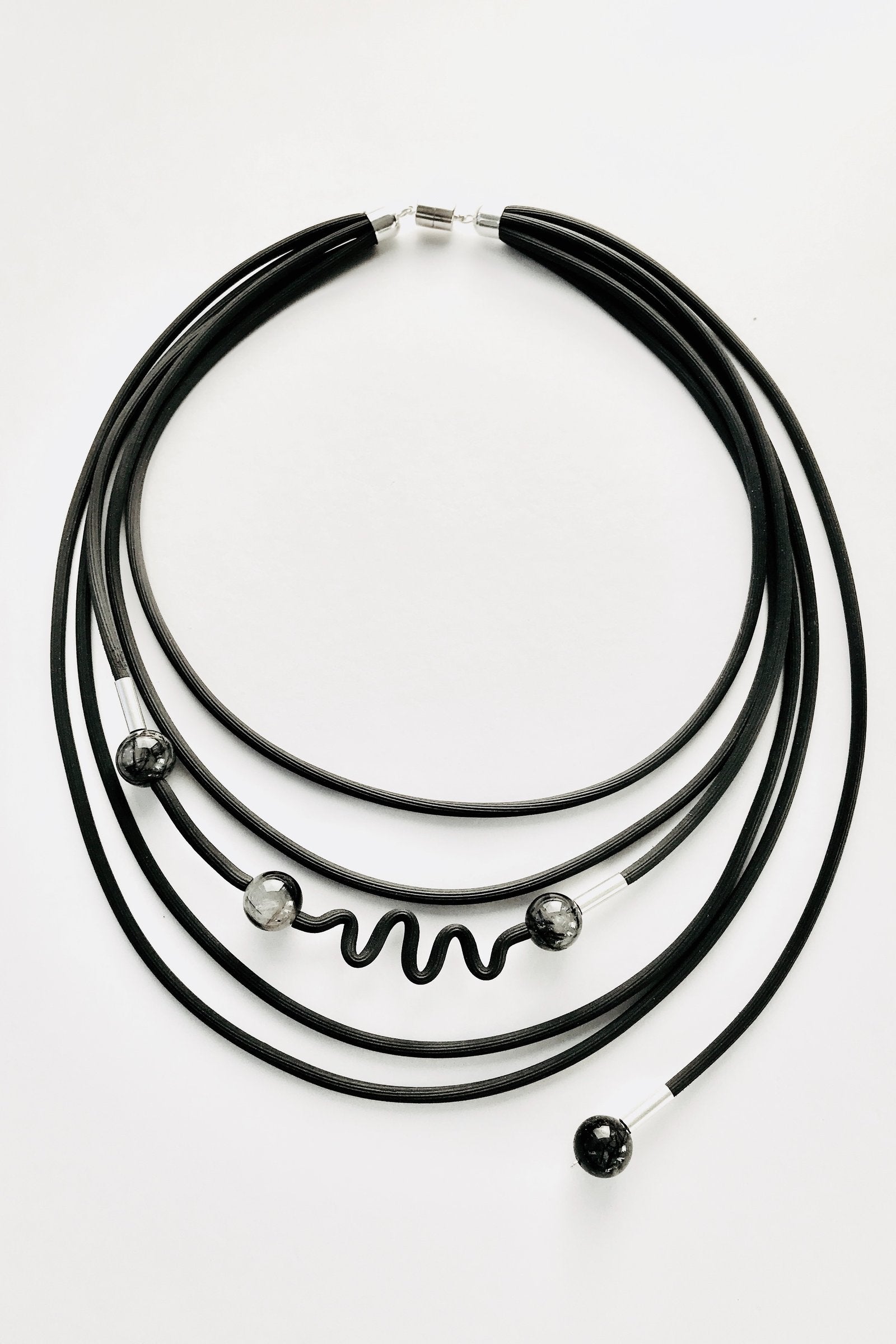 Shades of Gray Necklace