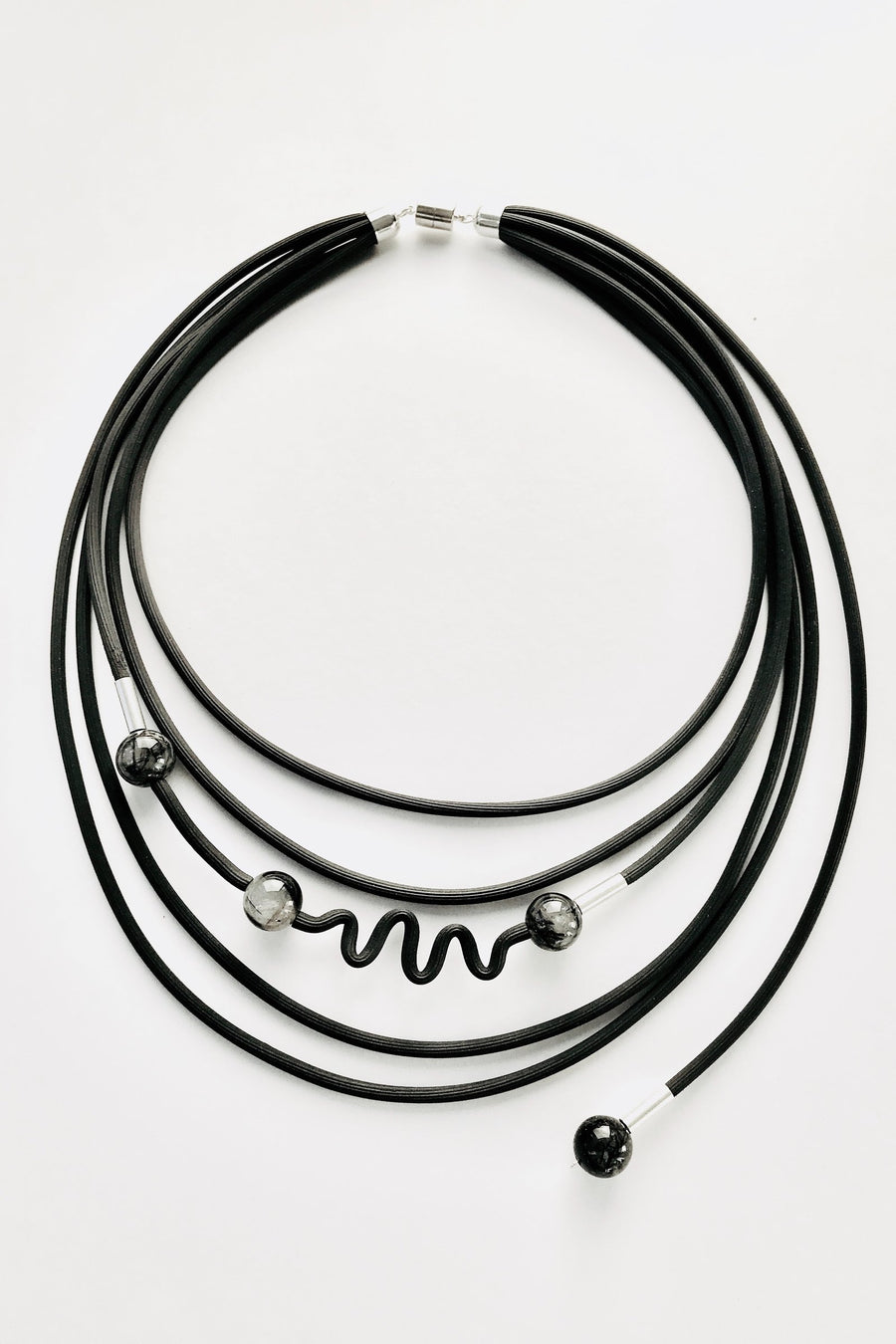 Shades of Gray Necklace