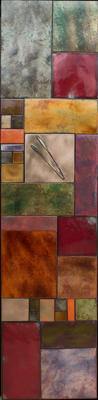 Geometric Metallic Panel