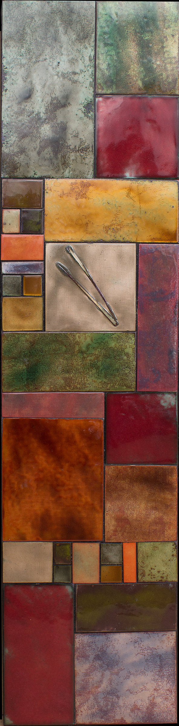 Geometric Metallic Panel