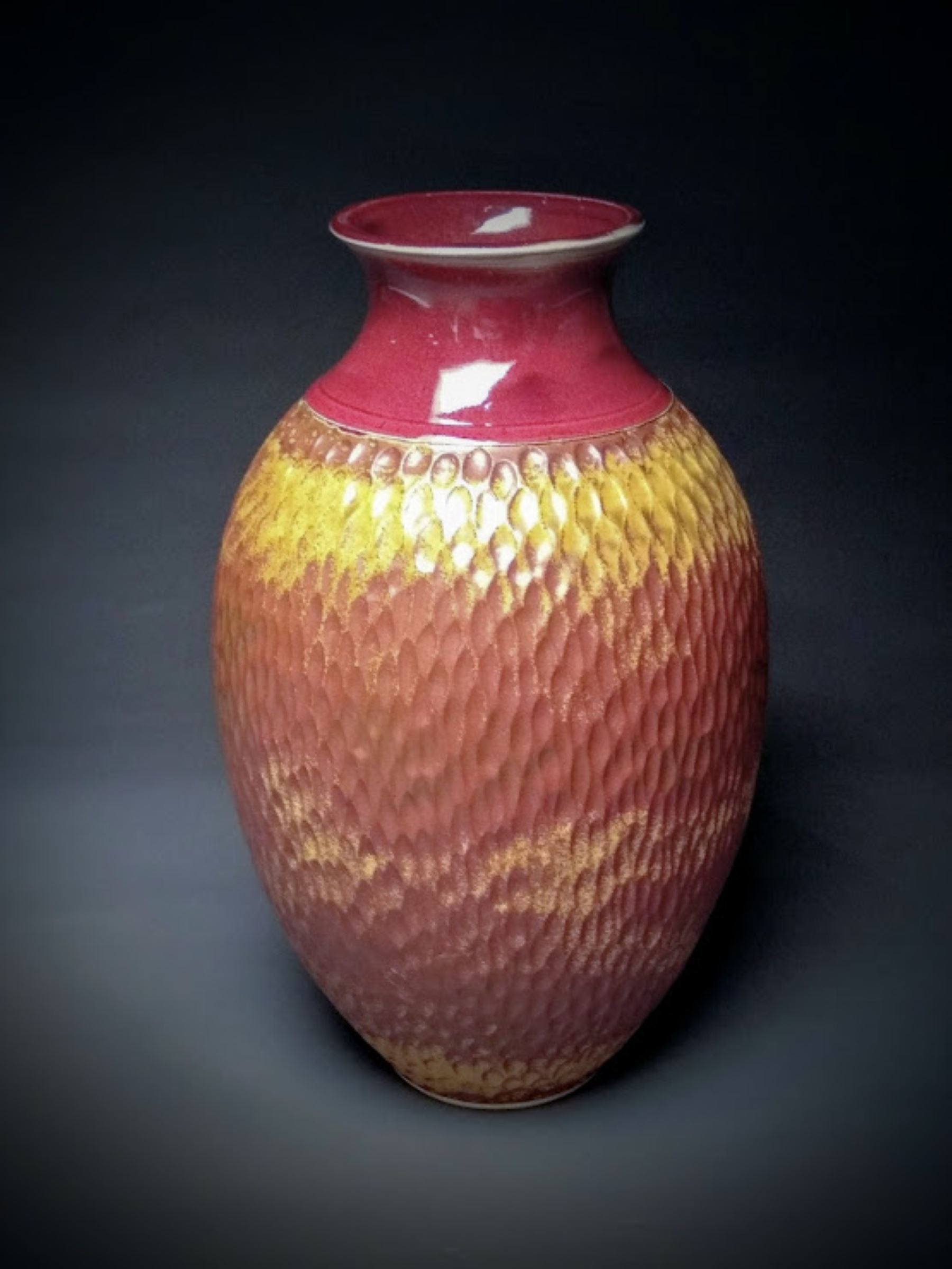 Modest Southwest Red Notched Vessel