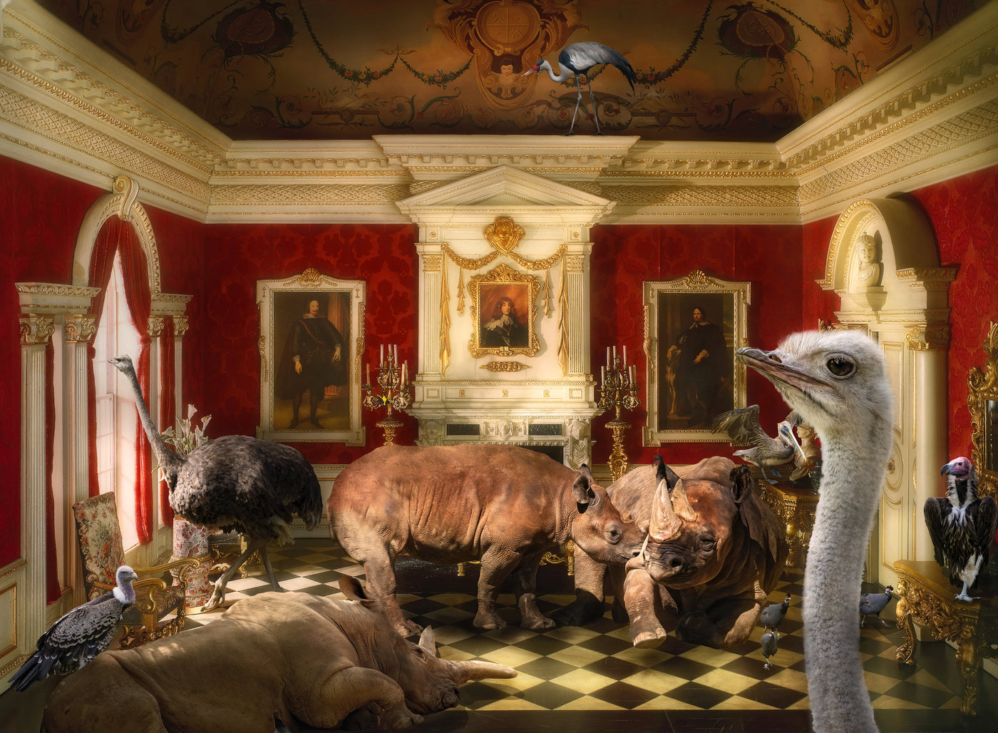 English Reception Room of the Jacobean Period