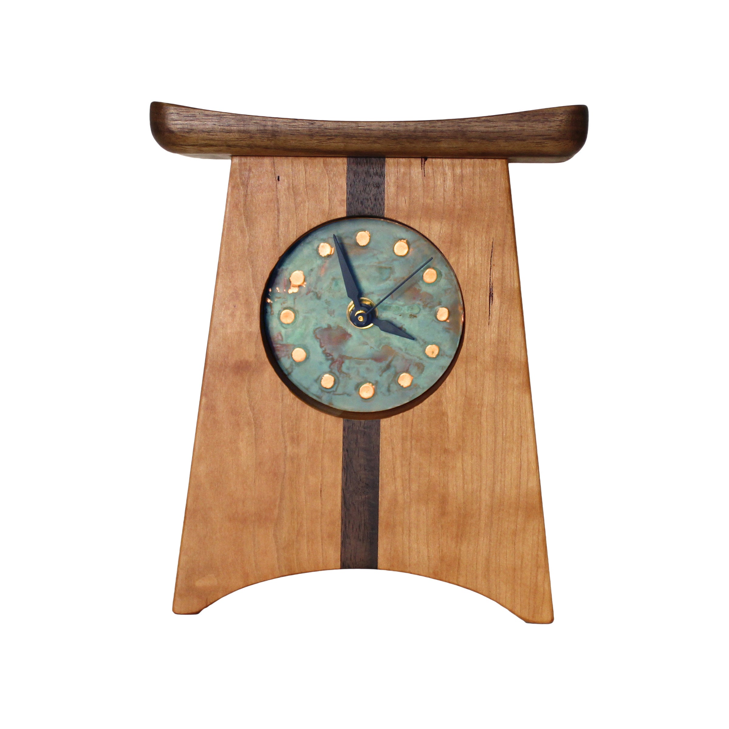 Patina Verde East of Appalachia Mantel Clock