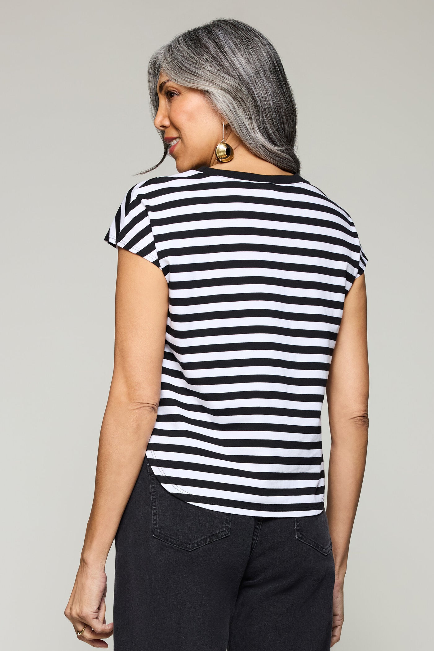 Black/White Stripe