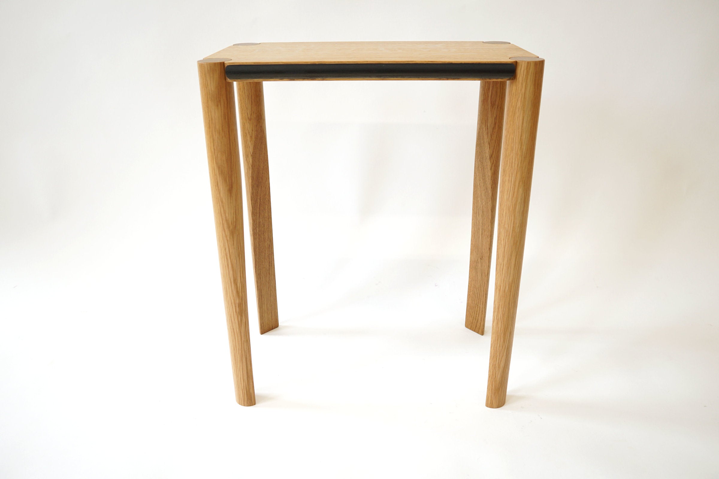 Aviateur Side Table, White Oak