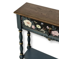Peonies at Dusk Console Table