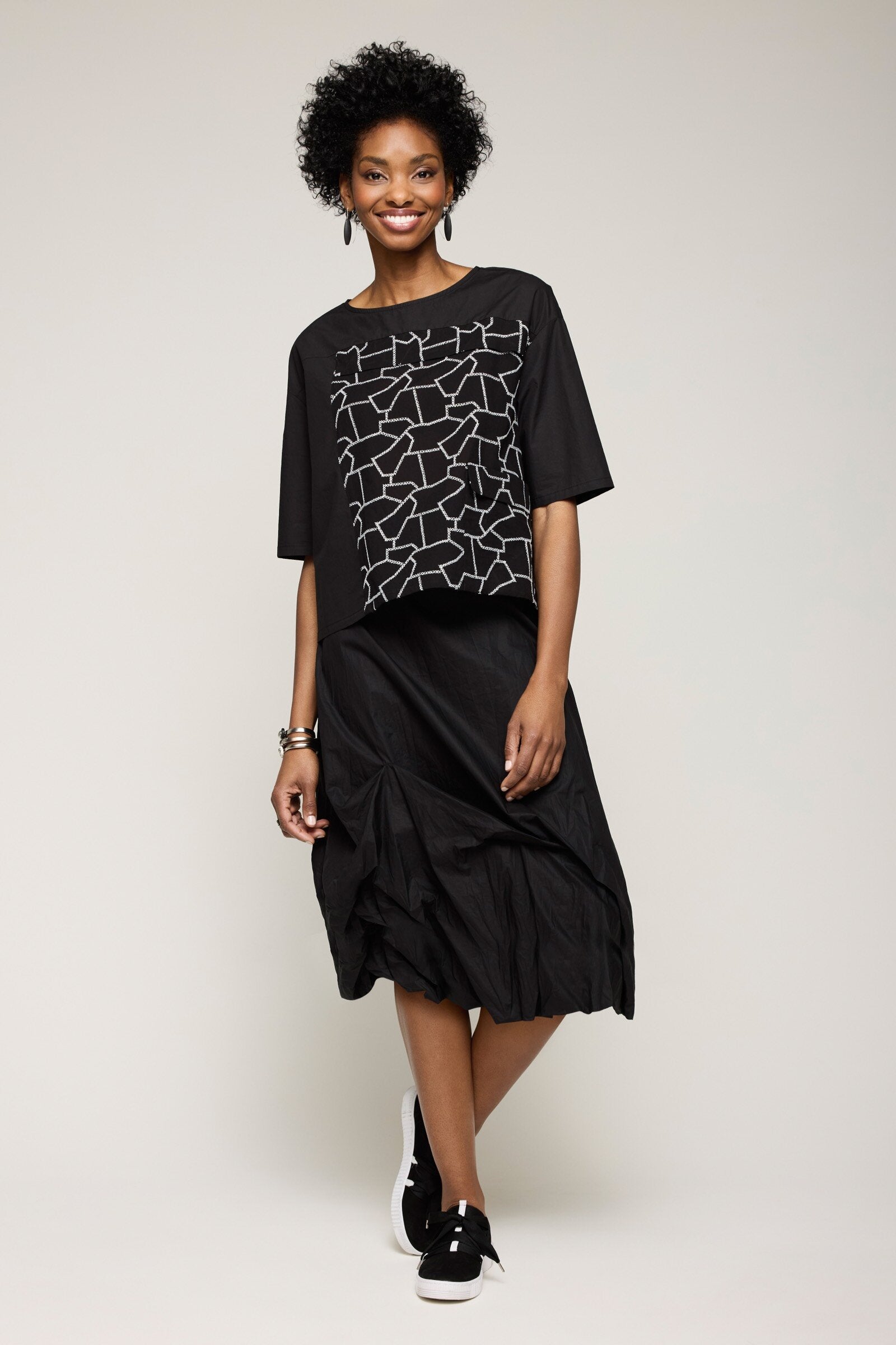 Suvi Poplin Top