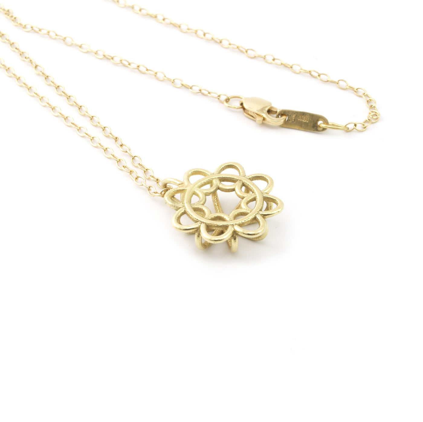 Doily Pendant Necklace