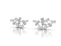 Diamond Cluster Earrings