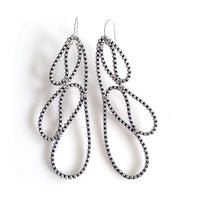 Leaf Zipper Earrings