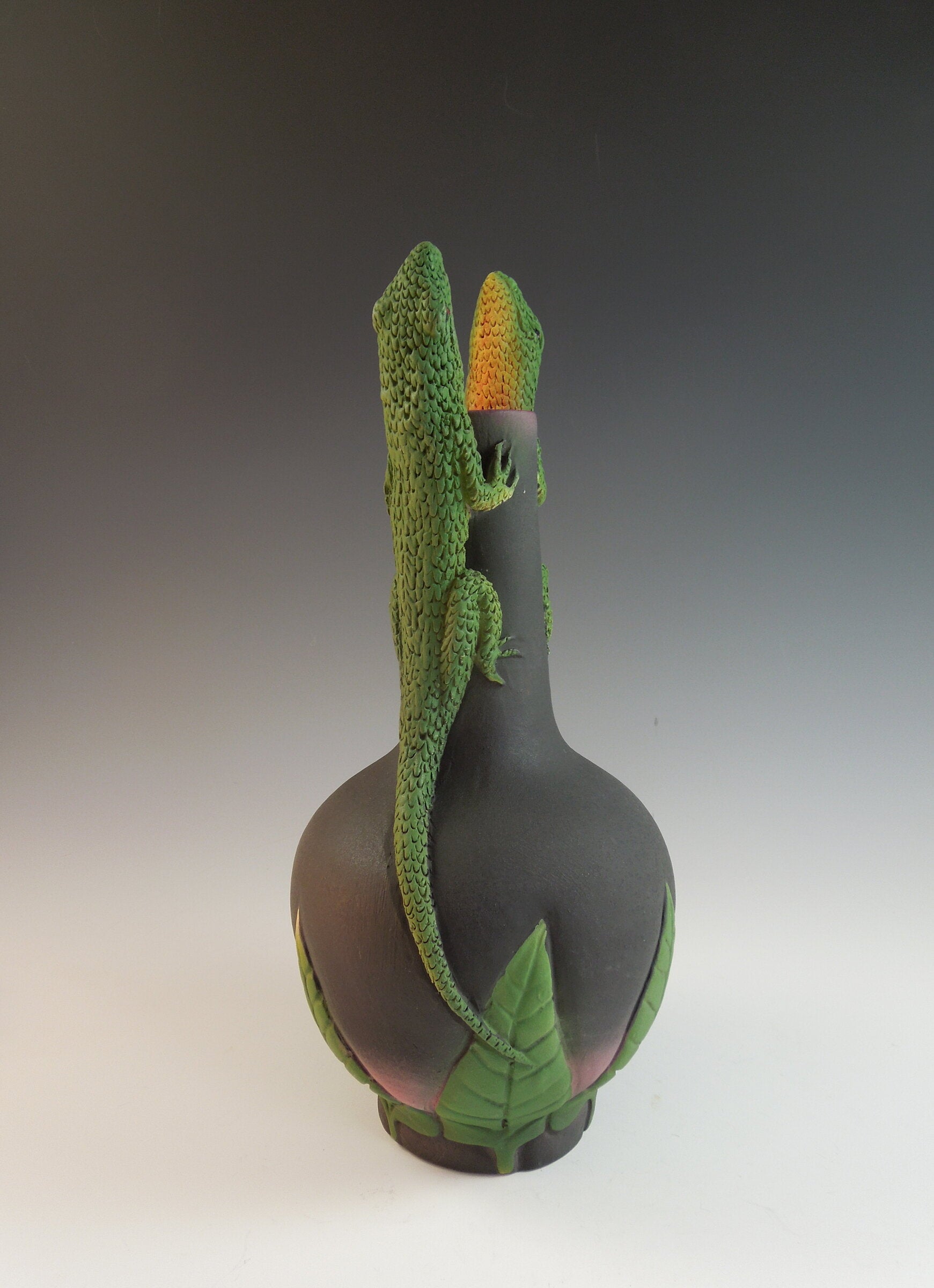 Two Conversing Lizards