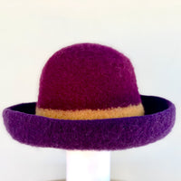 purple/apricot/plum