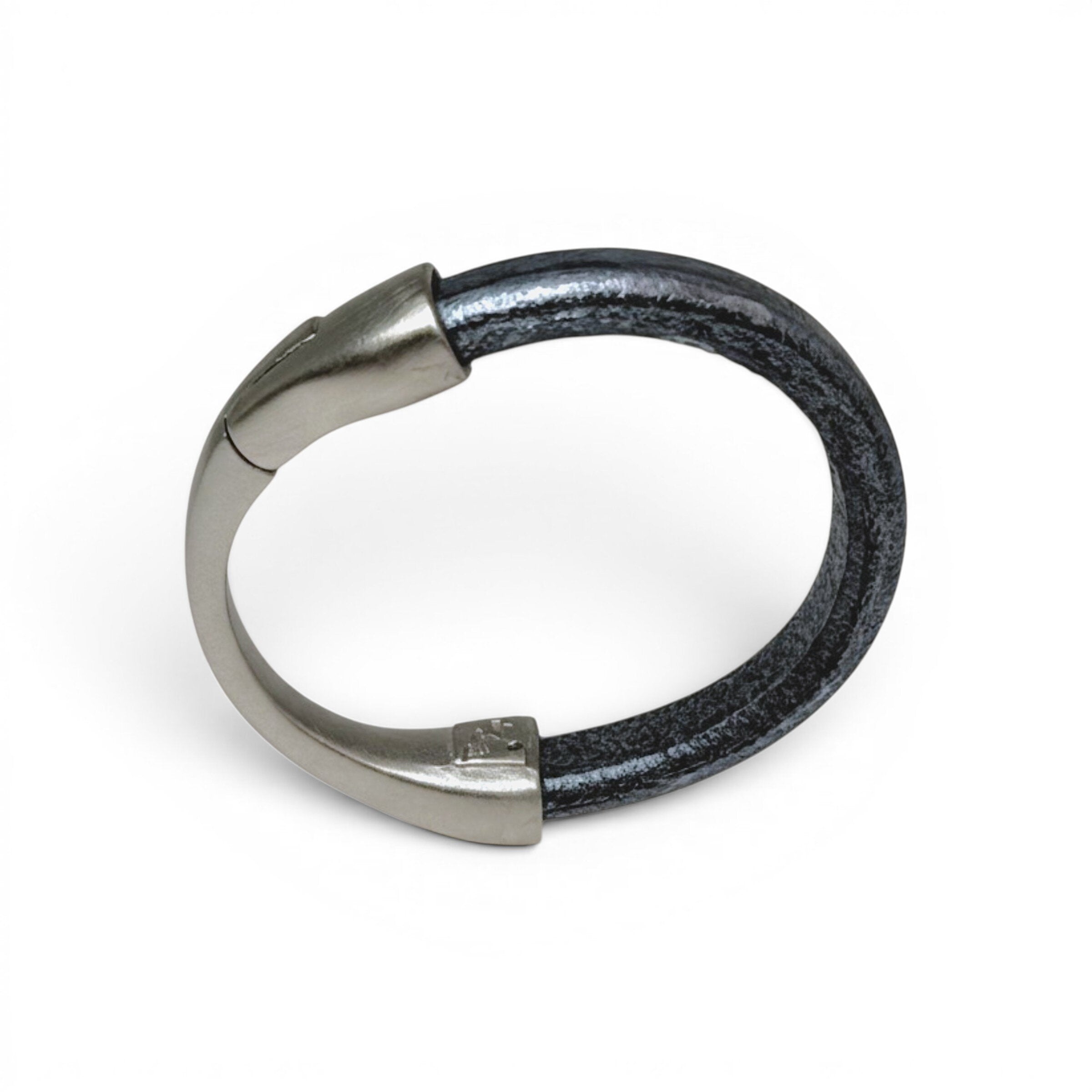 Silver Crescent Moon Bracelet