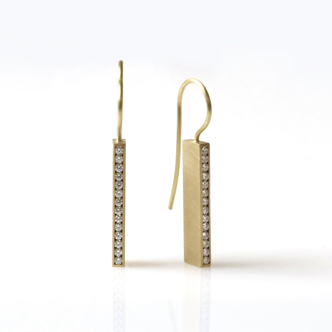 Diamond Box Earrings