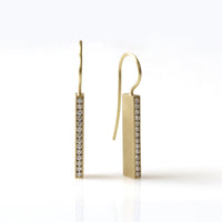 Diamond Box Earrings