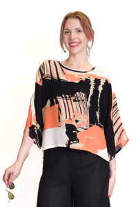 Cropped Dolman Pullover