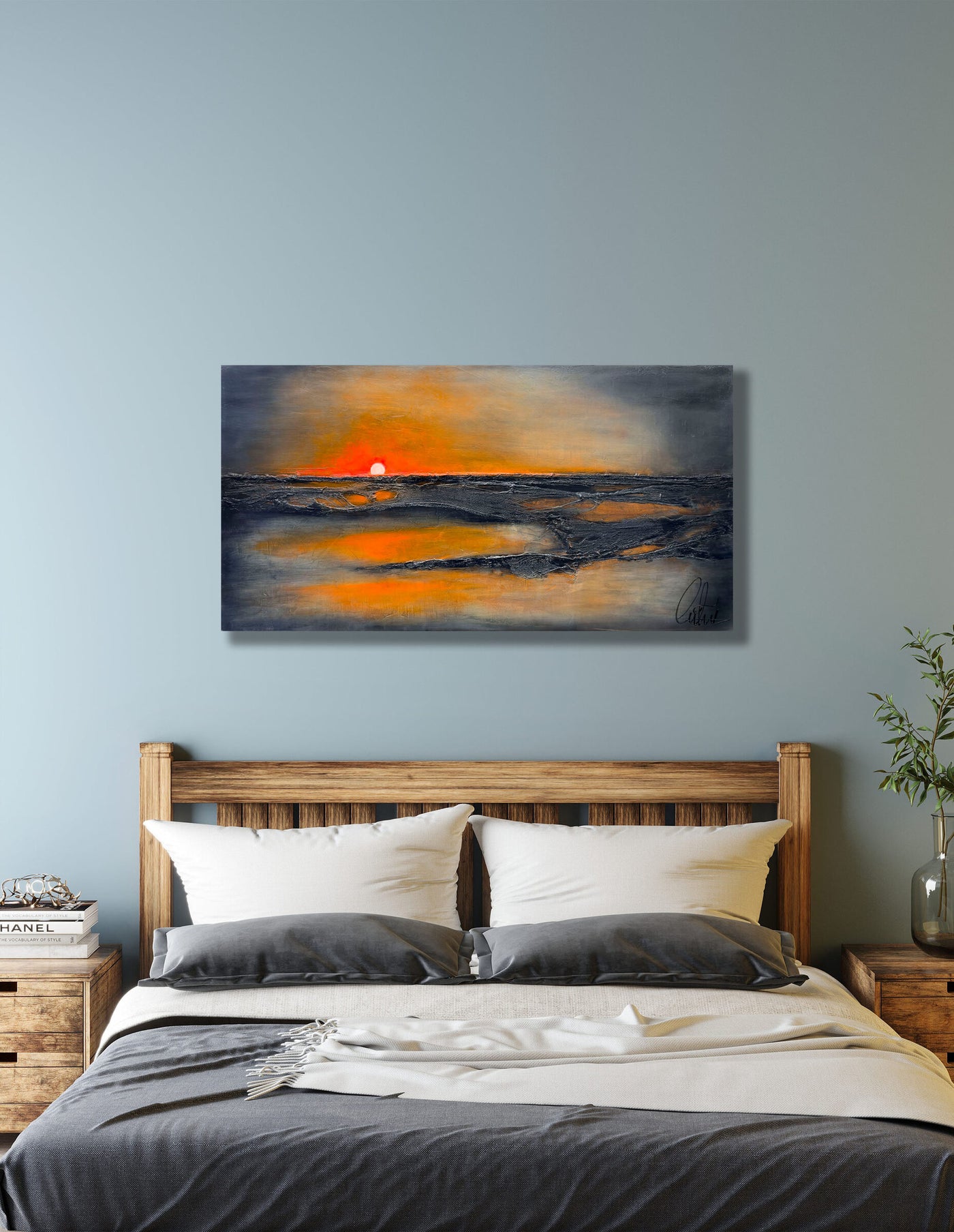 Nightfall in Orange