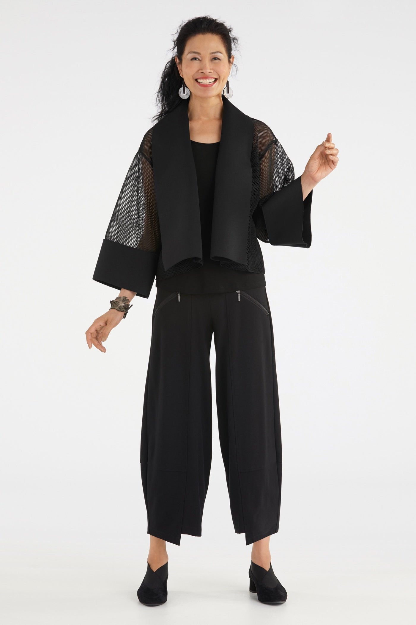 Neoprene & Mesh Short Jacket
