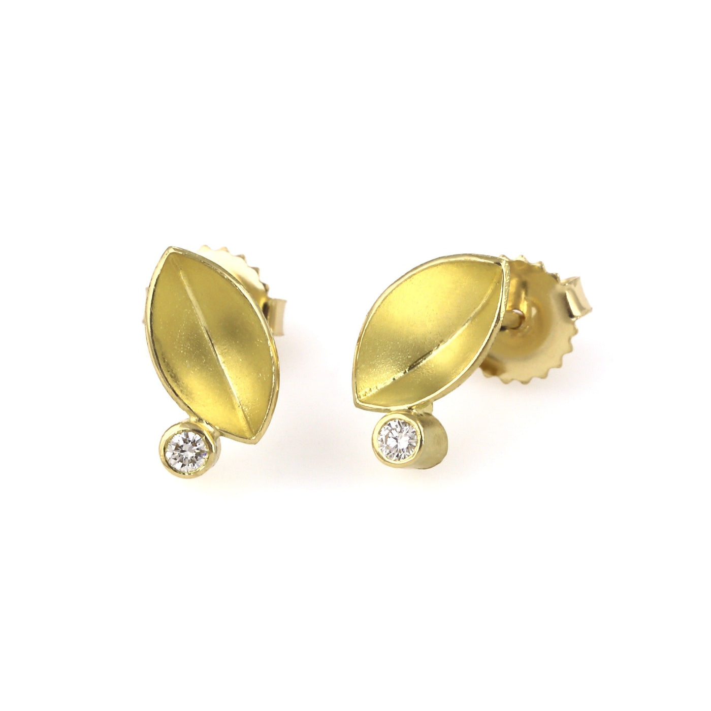 Marquise Leaf Earrings