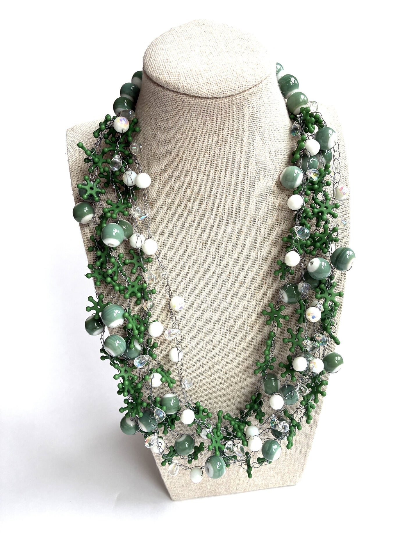 Summer Green Necklace