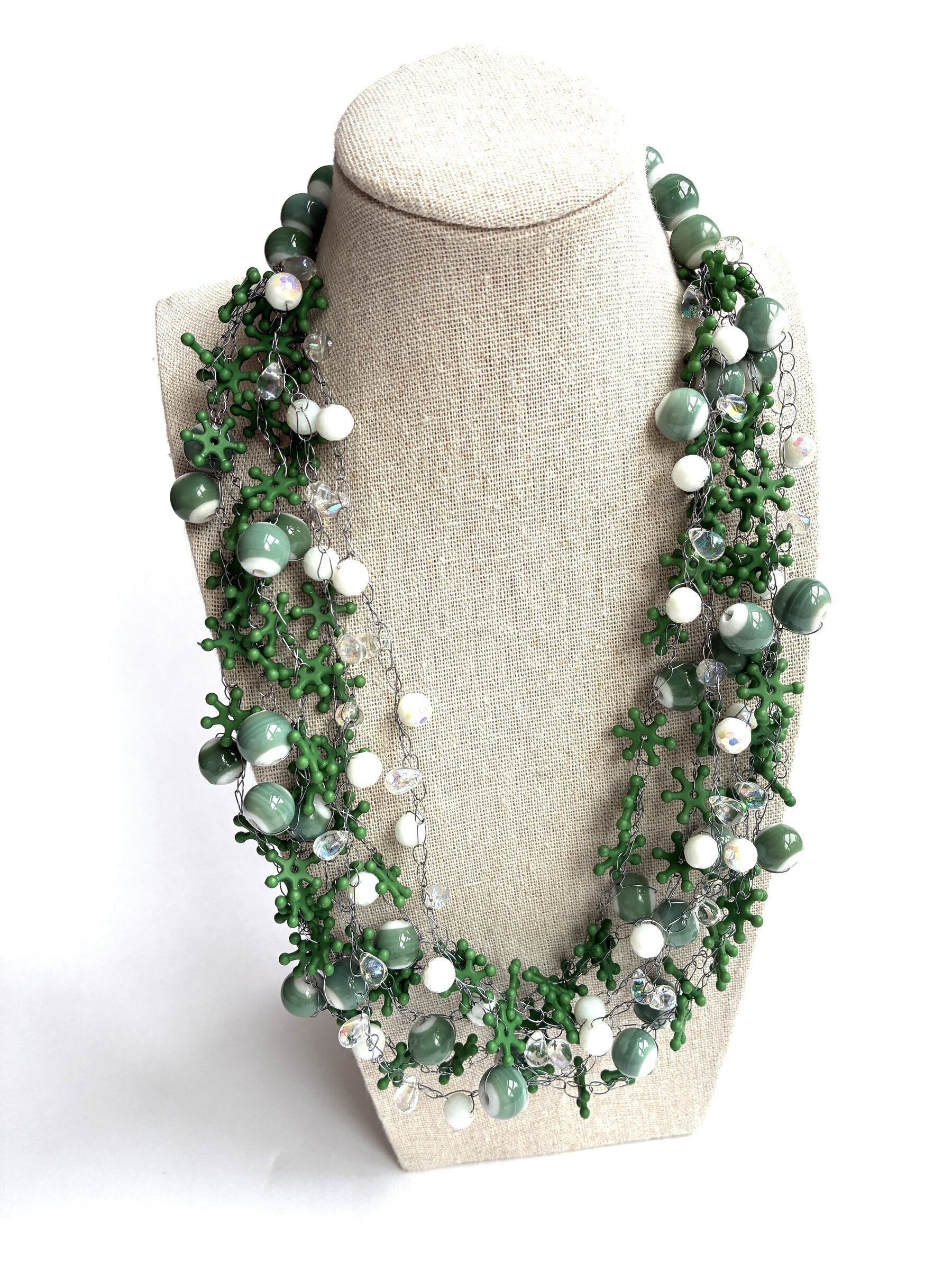 Summer Green Necklace