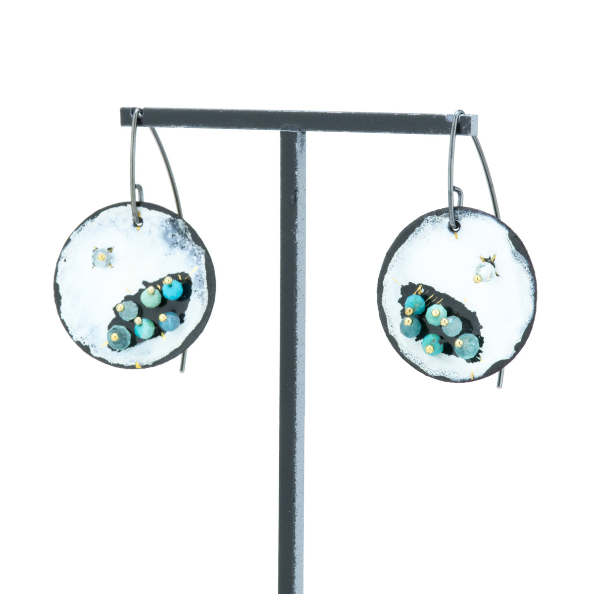 Turquoise Gem Astra Earrings II