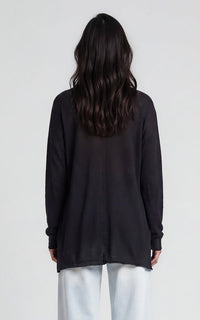 Cotton Mesh Cardigan