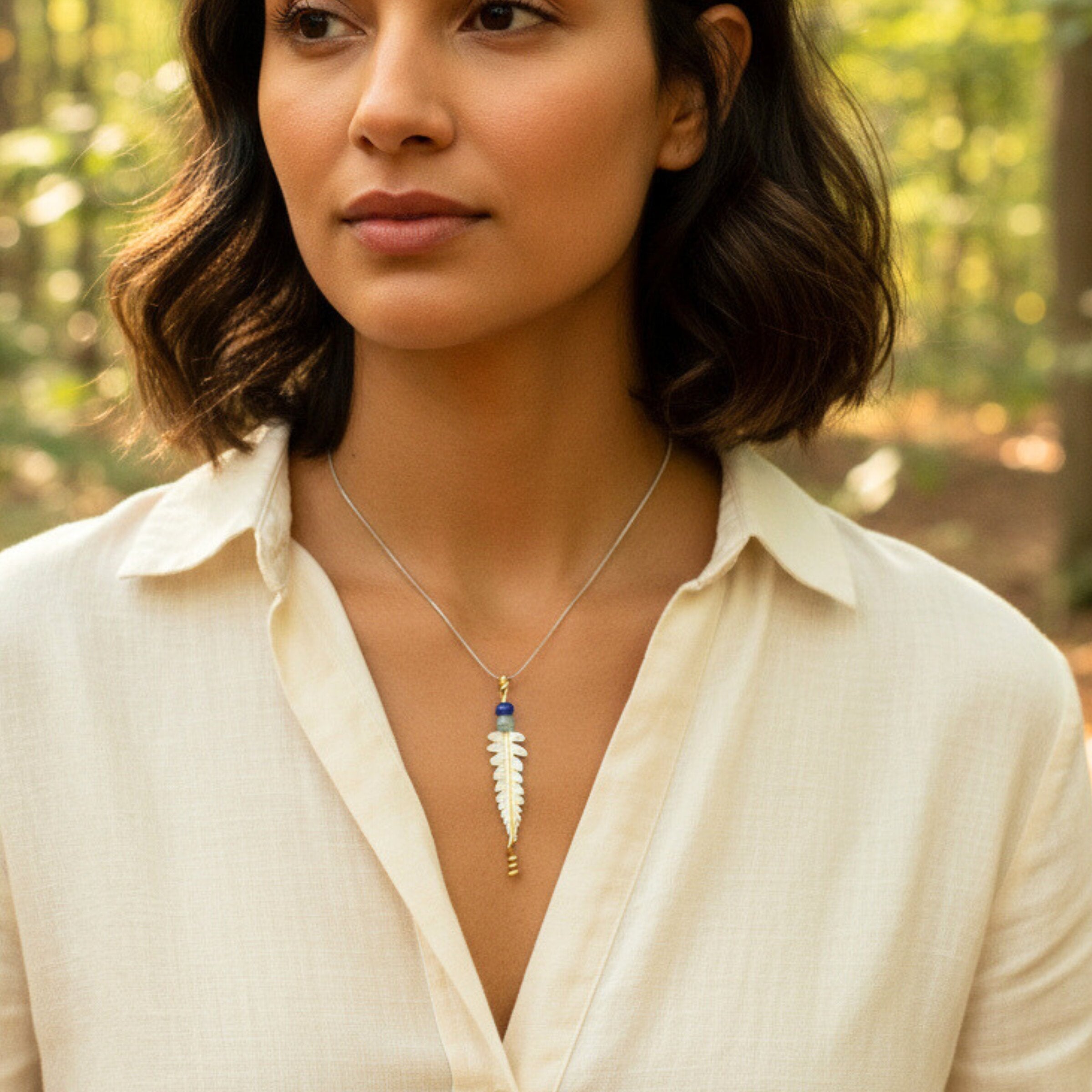 Whispering Fern Necklace