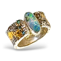 Mermaid Secret Treasure Statement Ring