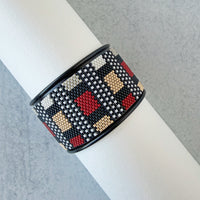 Festive Beaded Cuff | Photo by Diana Ferguson
