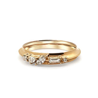 Trellis Knife Edge Stacking Ring