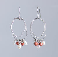 Autumn Oval Earrings
